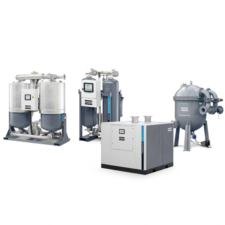 Oljefri roterande skruvluftkompressor