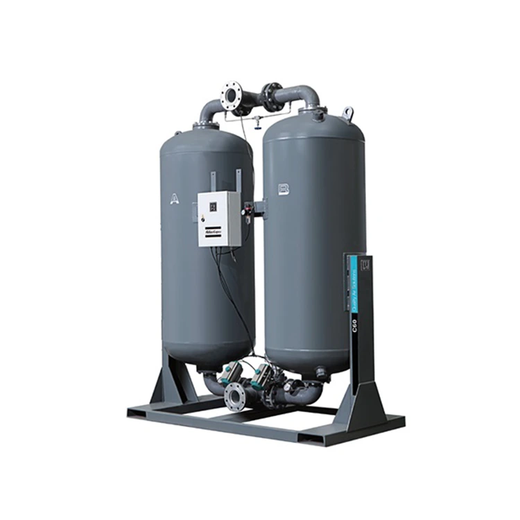 Lätt uppvärmd adsorptionstork